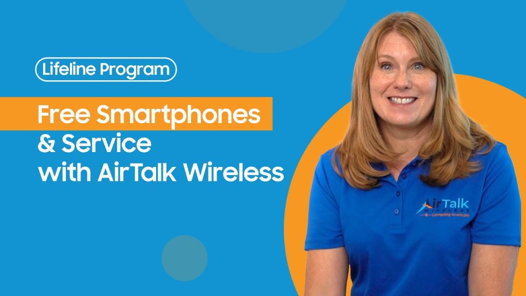 free phones under Lifeline program at AirTalk